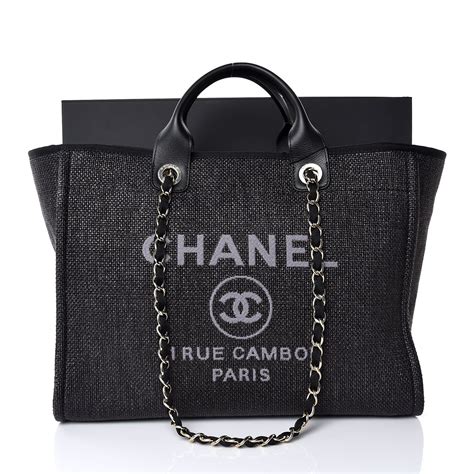 straw chanel deauville tote|chanel deauville clothing.